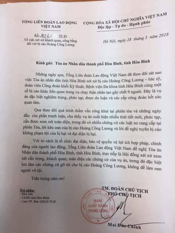 tong-lien-doan-lao-dong-de-nghi-hdxx-luu-tam-chung-cu-go-toi-cho-bac-si-hoang-cong-luong