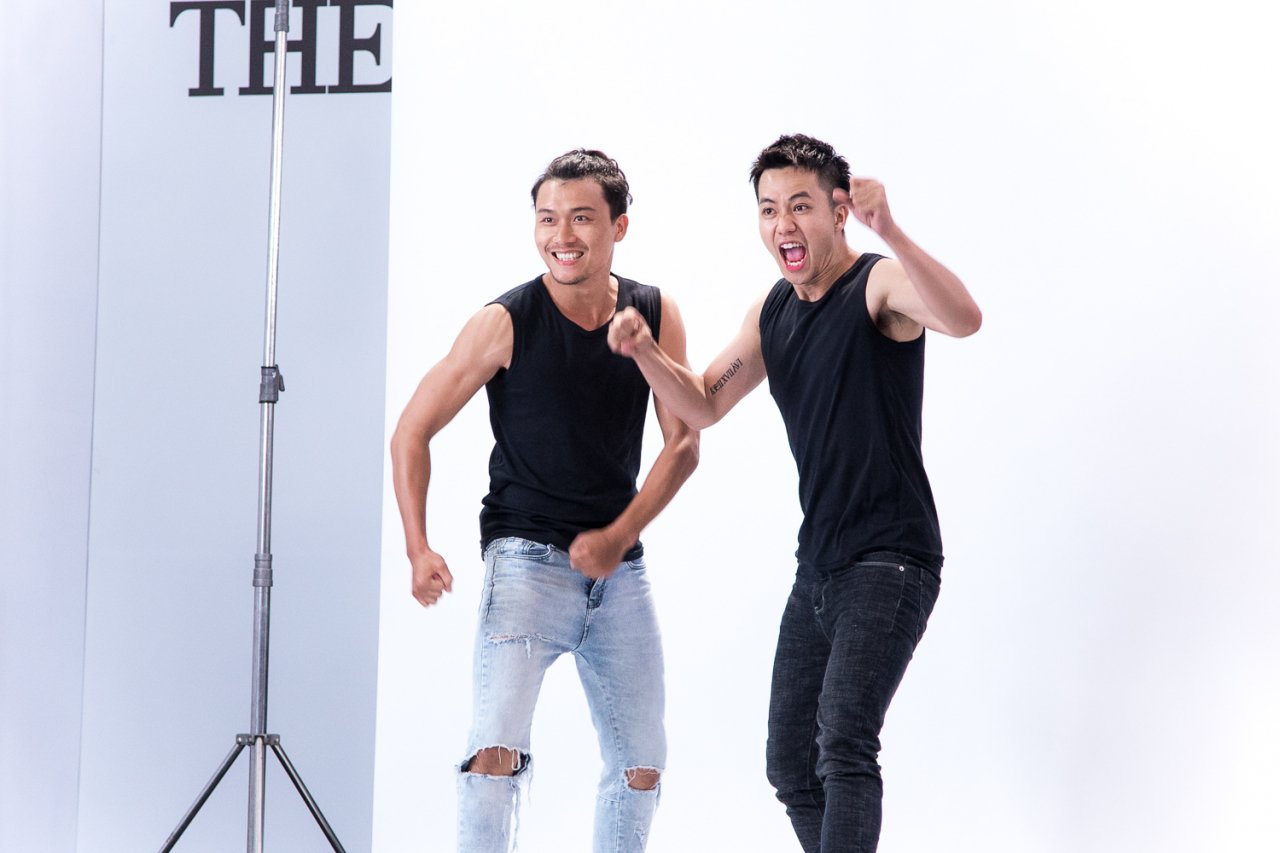 the-face-2018-truong-thanh-long-le-nam-va-loat-thi-sinh-dang-gom-bat-phan-thang-bai-trong-thu-thach-dau-tien