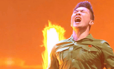 Quốc Cơ - Quốc Nghiệp thực hiện cú nhảy sinh tử ở chung kết Got Talent