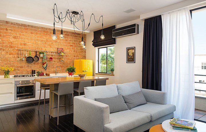 Căn hộ 46 m2 ngập tràn sắc màu hiện đại