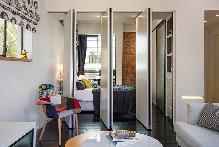 Căn hộ 46 m2 ngập tràn sắc màu hiện đại