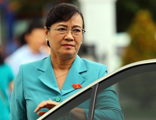 Ông Nguyễn Thiện Nhân đối thoại với hàng trăm cử tri Thủ Thiêm