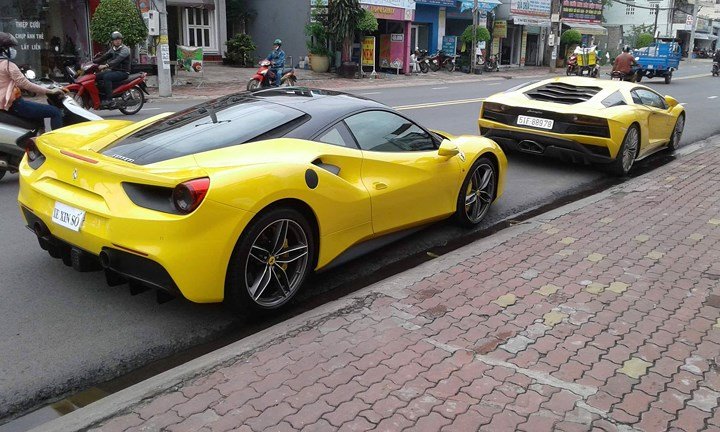 Đại gia đất Bình Dương âm thầm tậu siêu xe Ferrari 488 GTB