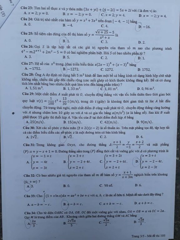 de-thi-va-dap-an-mon-toan-thpt-quoc-gia-2018-ma-de-105