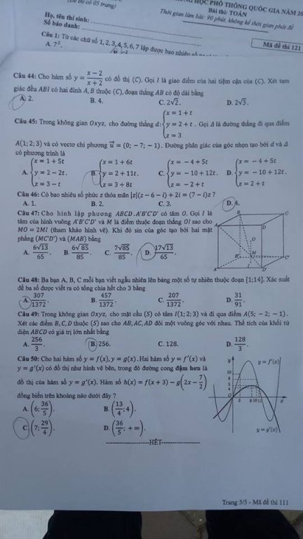 de-thi-va-dap-an-mon-toan-thpt-quoc-gia-2018-ma-de-111