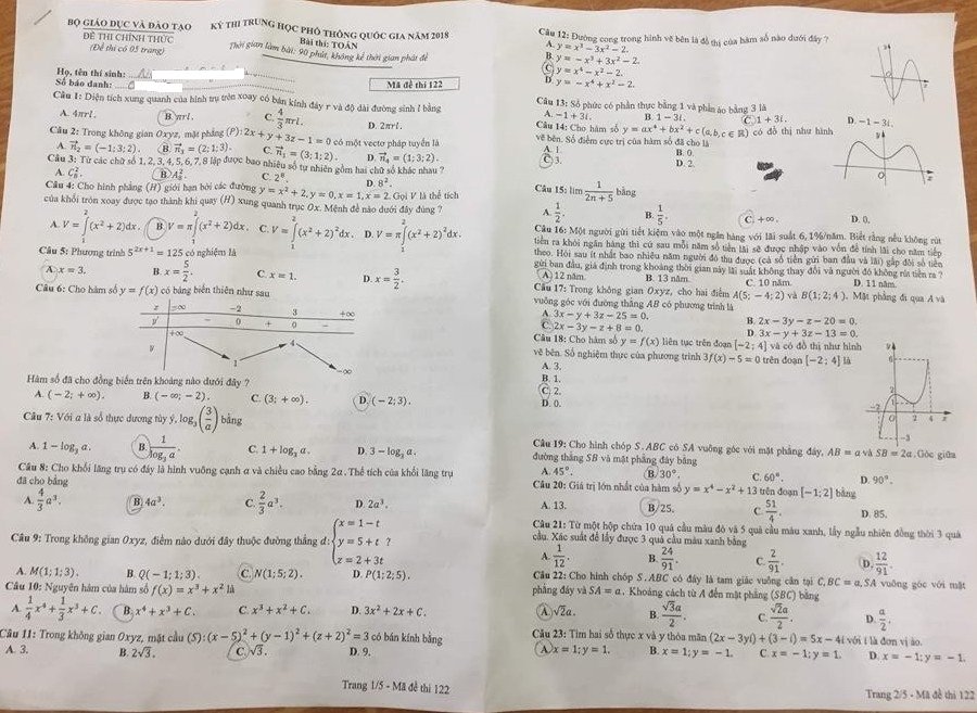 de-thi-va-dap-an-mon-toan-thpt-quoc-gia-2018-ma-de-122