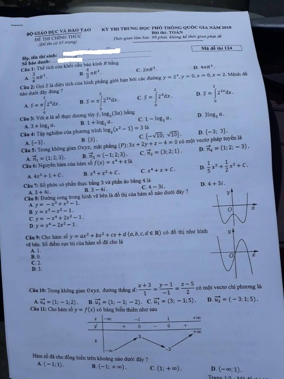 de-thi-va-dap-an-mon-toan-thpt-quoc-gia-2018-ma-de-124
