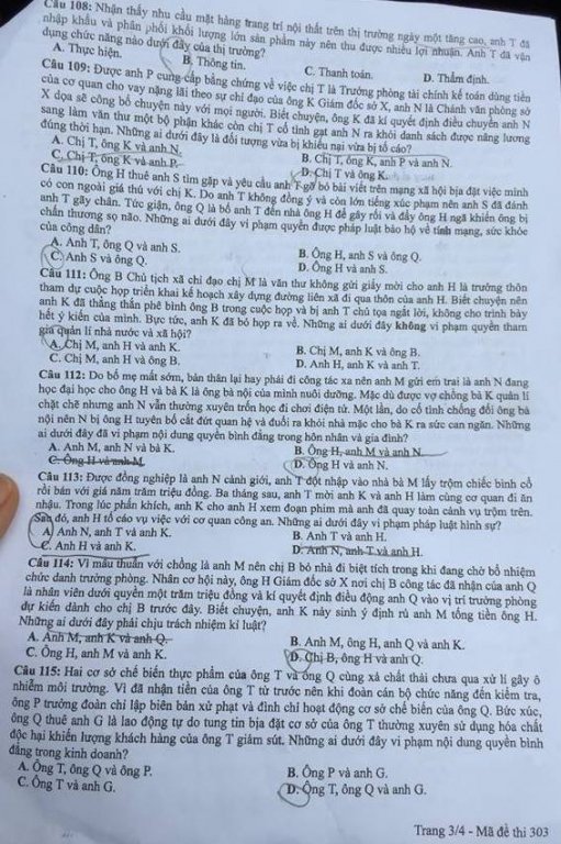 de-thi-va-dap-an-mon-giao-duc-cong-dan-ma-de-303-ky-thi-thpt-quoc-gia-2018