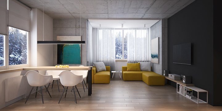 Ngôi nhà 43 m2 không cần trang trí mà vẫn đẹp