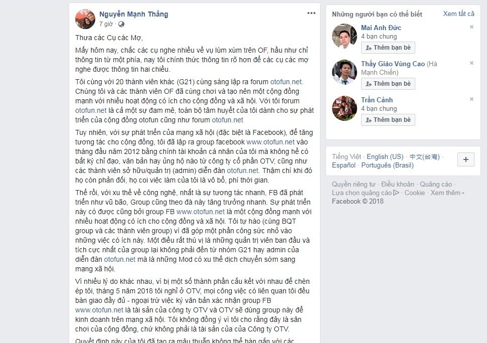 bi-to-khong-tra-lai-dien-dan-otofunnet-ong-nguyen-manh-thang-dang-dan-bac-bo