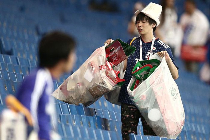 Rời World Cup nhưng tinh thần Samurai của tuyển thủ Nhật vẫn ở lại