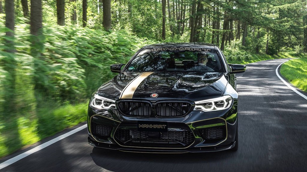 BMW M5 dữ dằn hơn qua bàn tay hãng độ Manhart