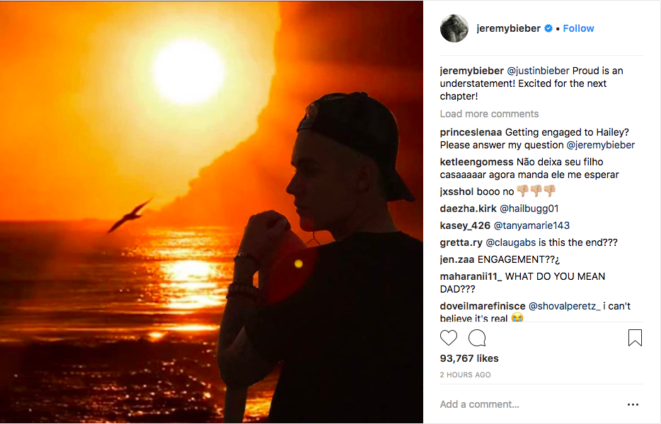 Justin Bieber và Hailey Bladwin