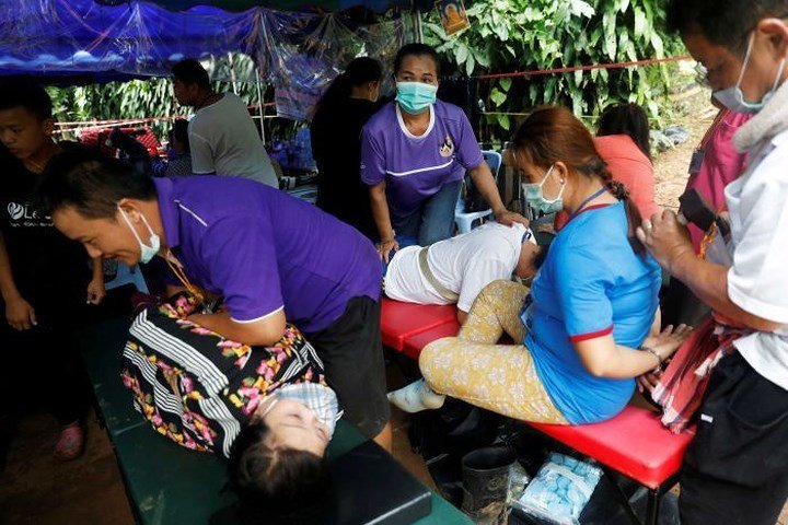 Ảnh: Sức mạnh tập thể làm nên kỳ tích giải cứu đội bóng nhí Thái Lan