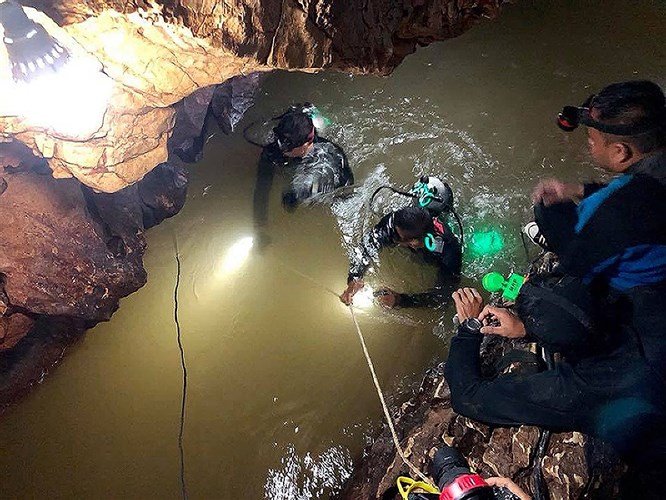 Ảnh: Sức mạnh tập thể làm nên kỳ tích giải cứu đội bóng nhí Thái Lan
