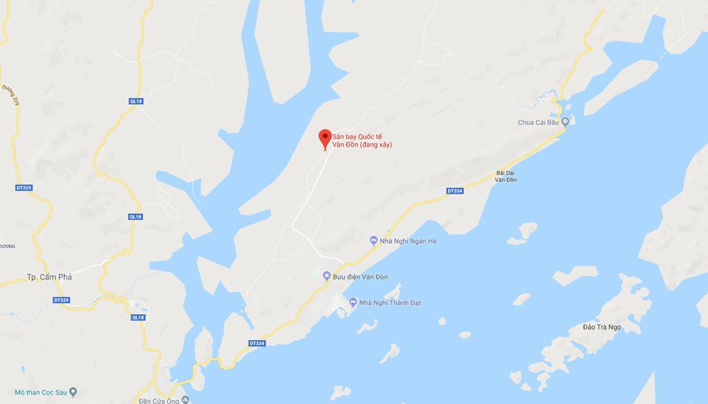 Chuyến bay đầu tiên hạ cánh ở nhà ga hàng không Vân Đồn