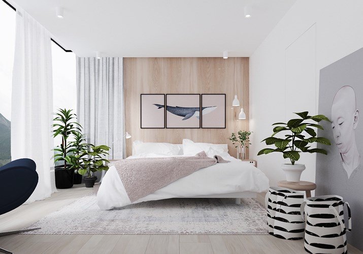 Phòng ngủ trang trí tối giản mà vẫn đẹp hiện đại