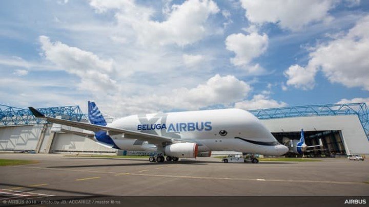 Airbus ra mắt máy bay cá voi trắng khổng lồ Beluga XL