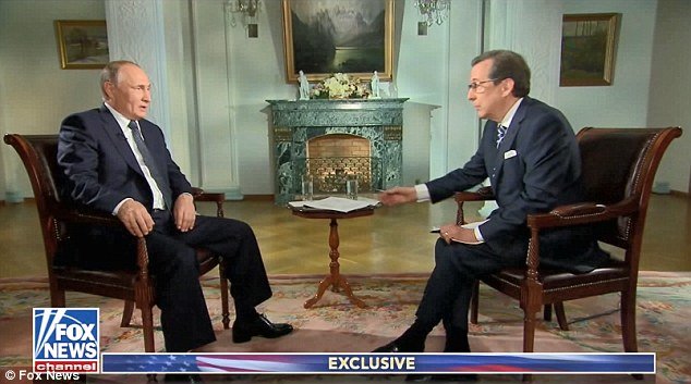 Tổng thống Putin nổi giận với người dẫn chương trình của Fox News
