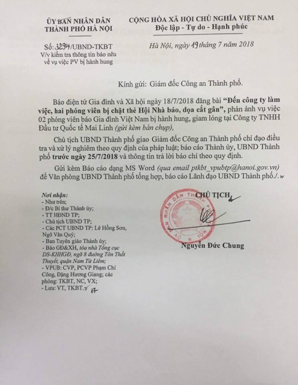 chu-tich-ha-noi-chi-dao-cong-an-dieu-tra-vu-hai-phong-vien-bi-doa-cat-gan