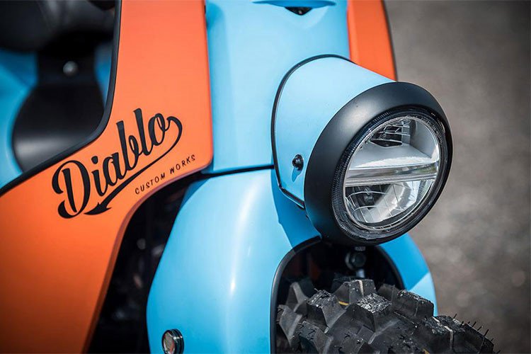 Honda Super Cub 110 độ scrambler cực chất tại Thái Lan