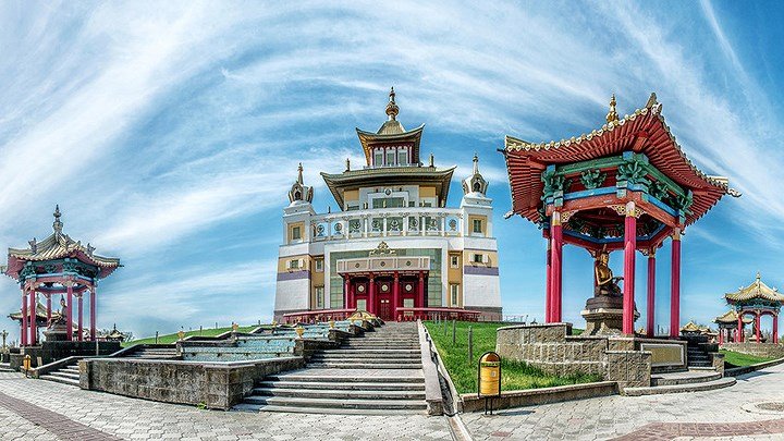 Ảnh: Những ngôi đền Phật giáo đẹp đến ngỡ ngàng ở Nga