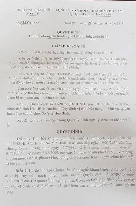 bac-si-hoang-cong-luong-lam-cong-viec-gi-sau-khi-bi-thu-hoi-chung-chi-hanh-nghe