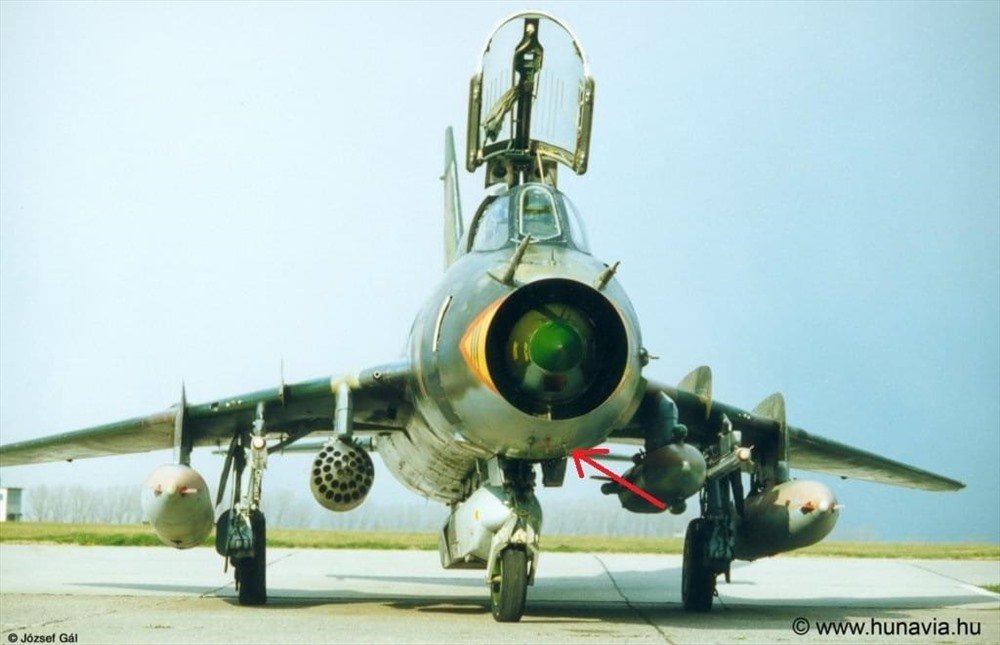 Su-22M3R - phiên bản trinh sát, được chế tạo dựa trên nền tảng Su-22M3. - Ảnh: topwar.ru