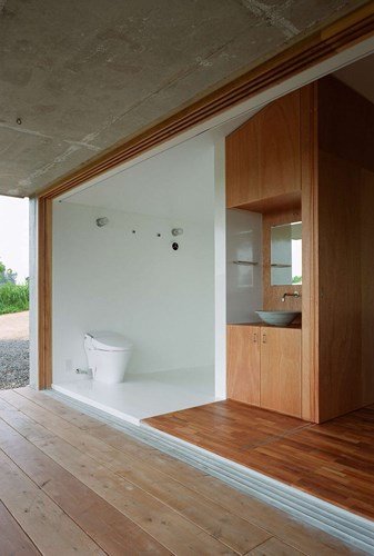 Ngôi nhà ở Nhật có thiết kế mở, gần gũi với thiên nhiên
