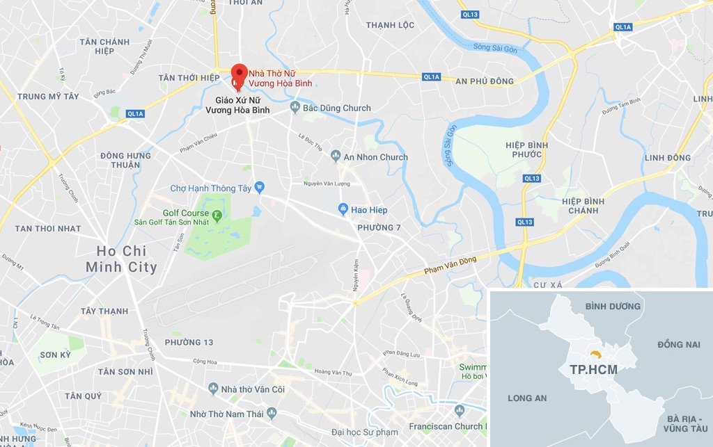 'Thần đèn' nâng nhà thờ 5.500 tấn ở Sài Gòn lên 2 m