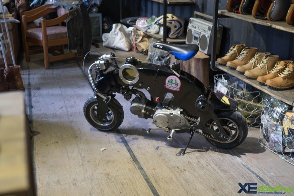 minibike dáng “bò tót” độc nhất Việt Nam của Thạch Nguyễn