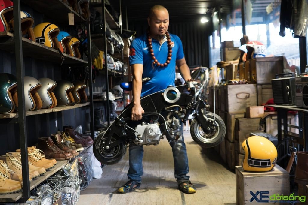 minibike dáng “bò tót” độc nhất Việt Nam của Thạch Nguyễn