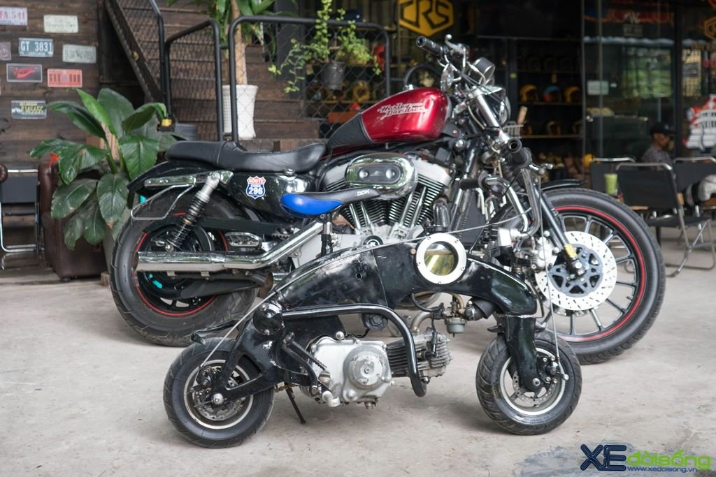 minibike dáng “bò tót” độc nhất Việt Nam của Thạch Nguyễn