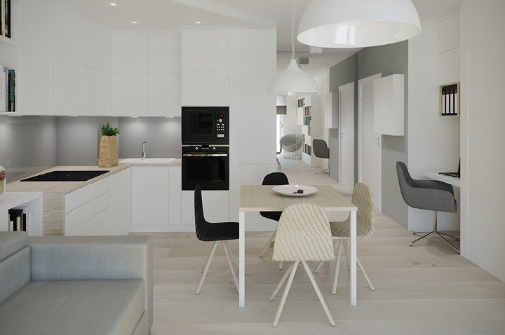 Căn hộ 41m2 dành cho cặp vợ chồng trẻ