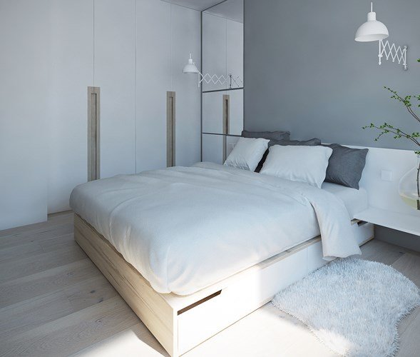Căn hộ 41m2 dành cho cặp vợ chồng trẻ