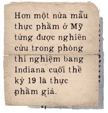 Hơn 100 năm trước, người Mỹ giải quyết vấn nạn thực phẩm bẩn, giả và ngâm hóa chất thế nào?