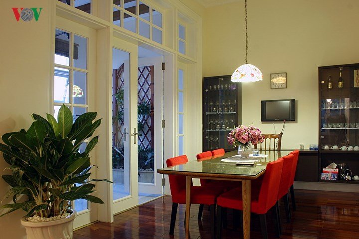 Căn hộ tầng 7 tận dụng khoảng không làm vườn treo