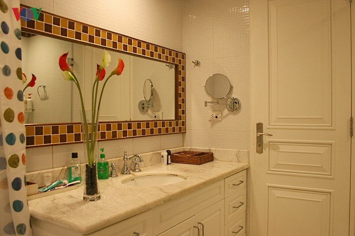 Căn hộ tầng 7 tận dụng khoảng không làm vườn treo