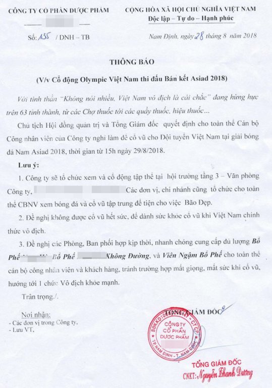 hang-loat-doanh-nghiep-cho-nhan-vien-nghi-co-vu-ban-ket-asiad-18-olympic-viet-nam-olympic-han-quoc