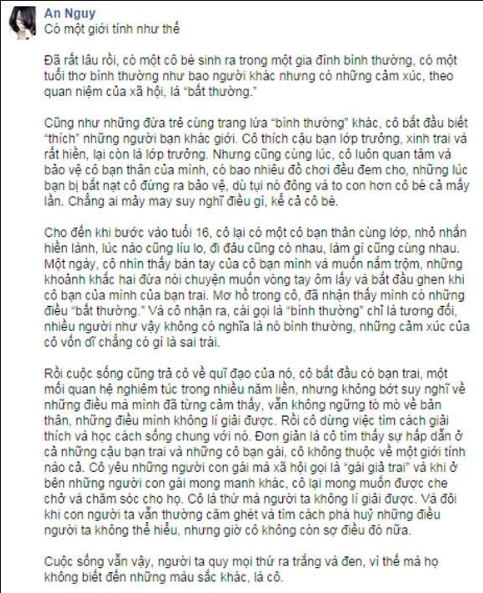 Dòng chia sẻ của An Nguy năm 2014