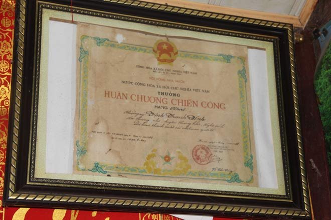Liệt sĩ trở về sau 30 năm: 
