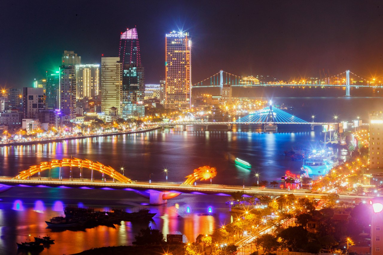 Cảnh sắc rực rỡ ở thành phố đáng sống nhất Việt Nam