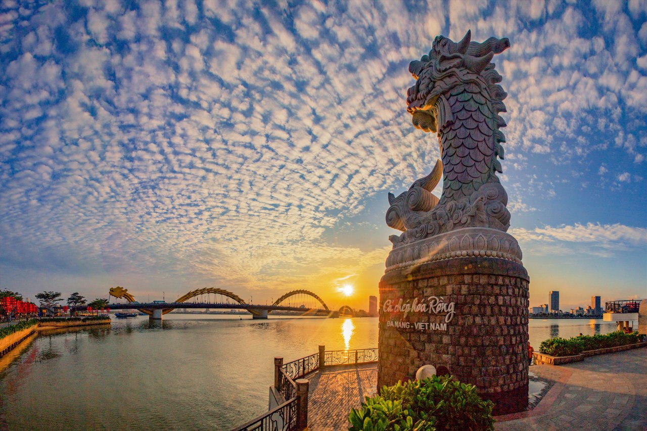 Cảnh sắc rực rỡ ở thành phố đáng sống nhất Việt Nam