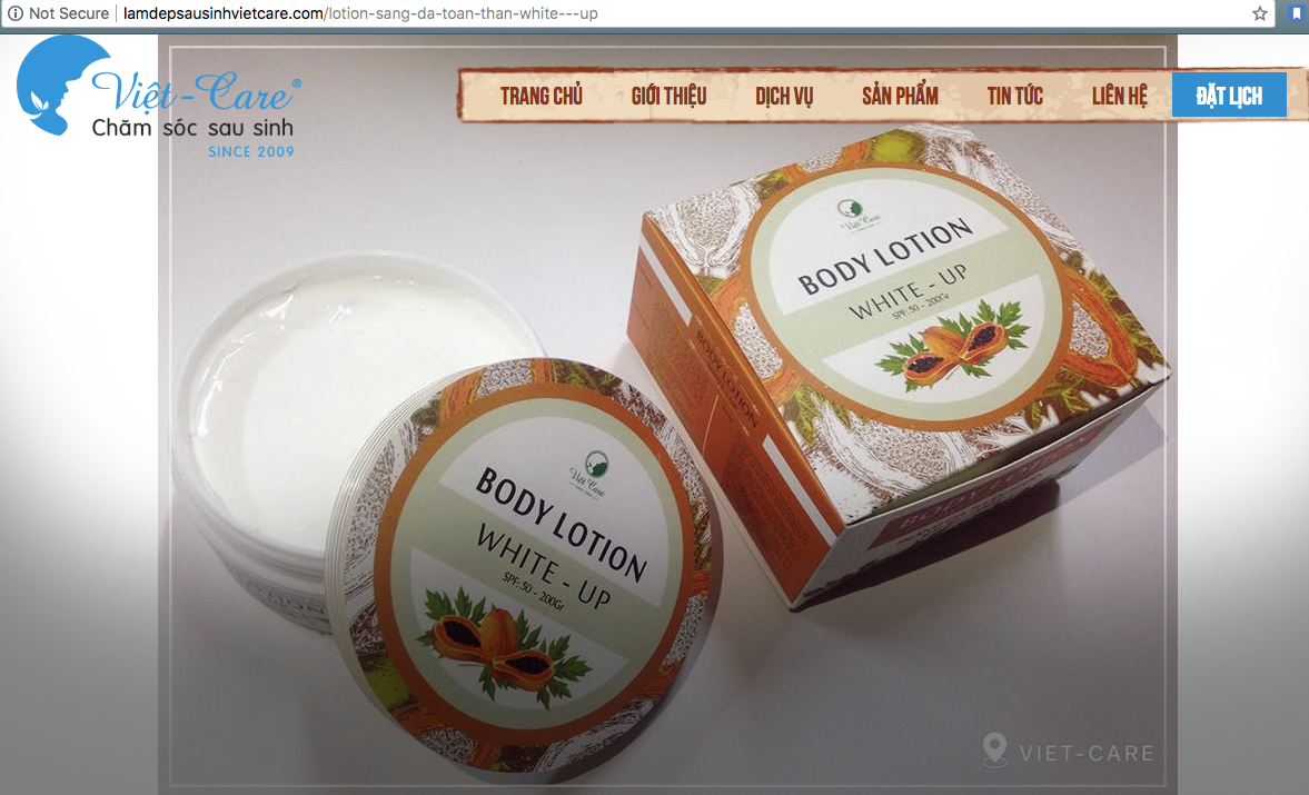 mỹ phẩm vietcare