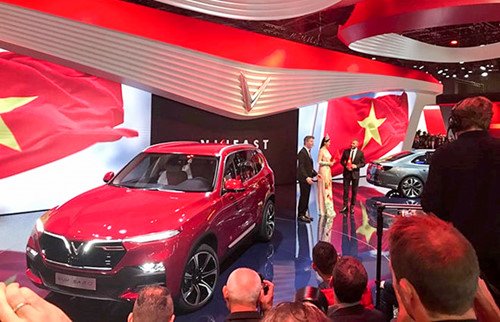 VinFast nhận giải 'ngôi sao mới' tại Paris Motor Show 2018