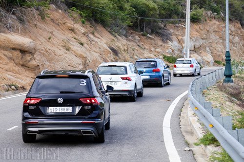 Đánh giá Tiguan Allspace trên hành trình vượt gió cát, lên ngàn