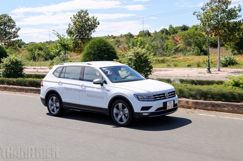 Đánh giá Tiguan Allspace trên hành trình vượt gió cát, lên ngàn