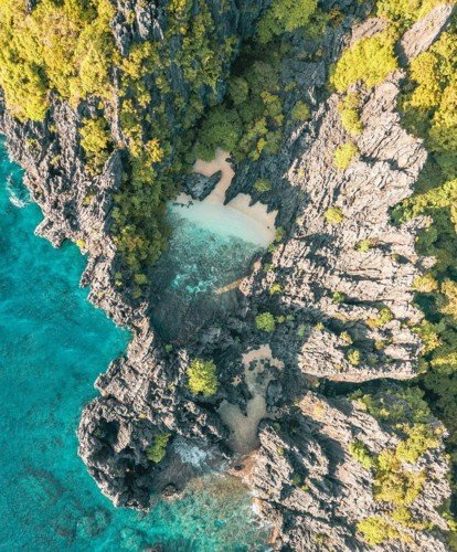Thiên đường nhỏ El Nido ở Palawan, Philippines còn nguyên vẻ hoang sơ.