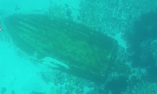 Xác tàu Yeah Buoy được cảnh sát Australia tìm thấy hôm 22/11. Ảnh: AAP