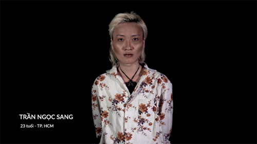 Trần Ngọc Sang trước khi chưa thẩm mỹ.